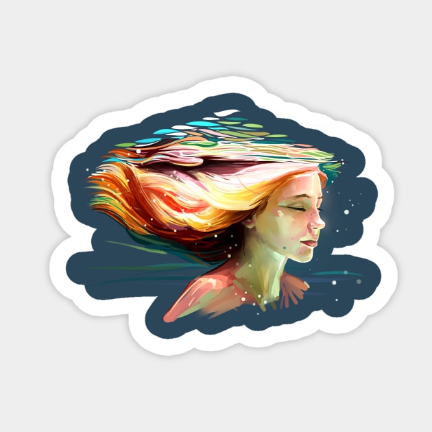 Water Art Sticker by mangbo